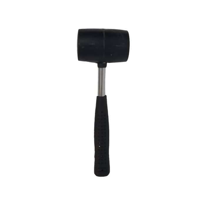 פטיש גומי ידית מתכת