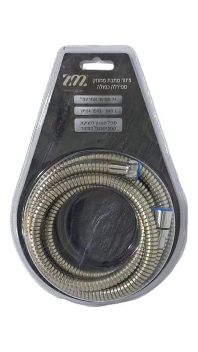 צינור מתכת 2 מטר