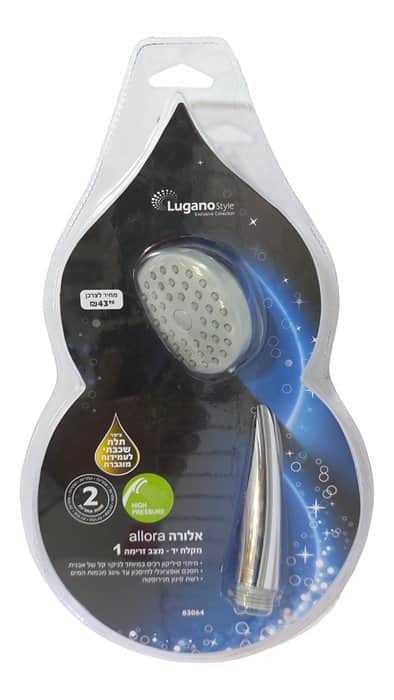 מקלח יד דגם אלורה