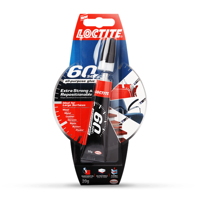 לוקטייט – דבק 60 שניות אוניברסלי