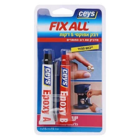 דבק אפוקסי 5 דקות