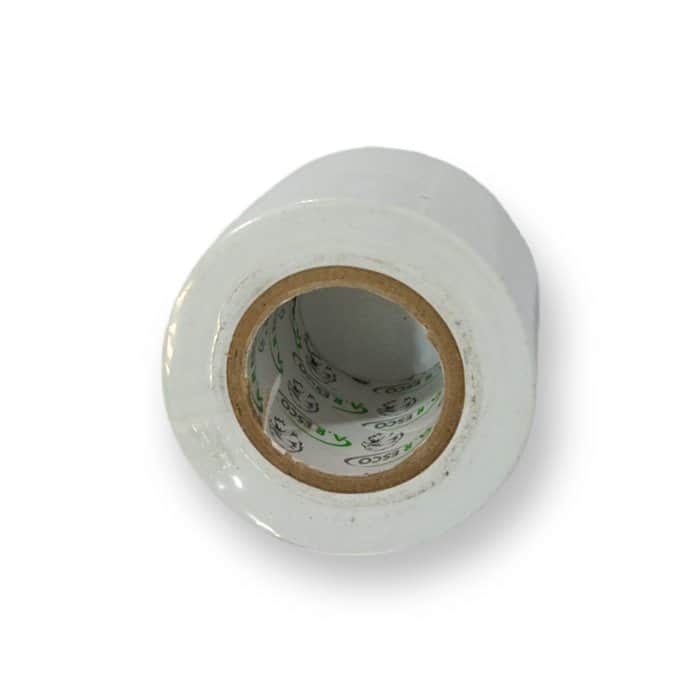 דבק חשמל צבע לבן רוחב 5 ס";מ