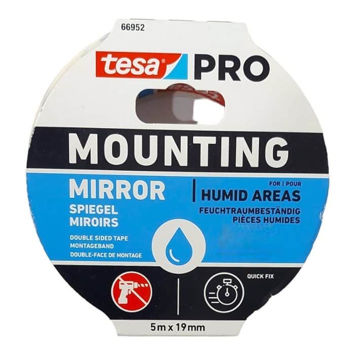 סרט הדבקה דו צדדי ספוגי מקצועי רוחב 19 מ";מ