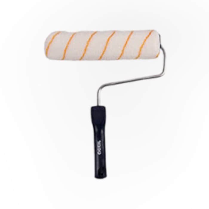 רולר POLYAMID פרימיום גלי פס צהוב 9";