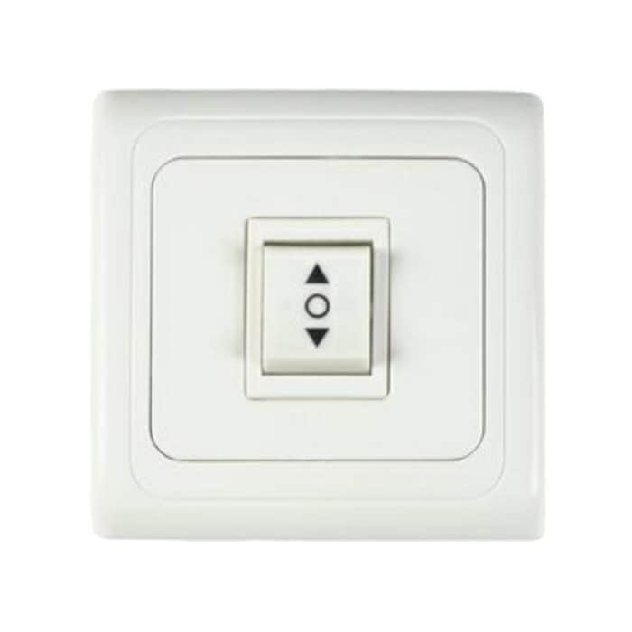 מתג תריס תחת הטיח ספיר לבן