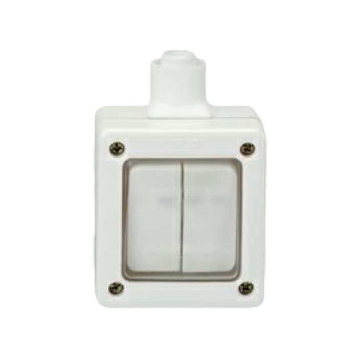 מפסק כפול מוגן גמיש על הטיח