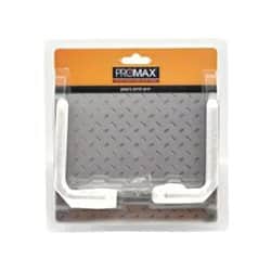 ידית לדלת ביטחון מתכת לבן