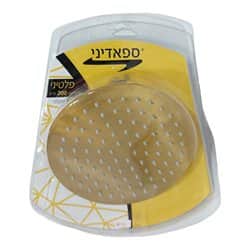 ראש מקלחת פלטיני עגול