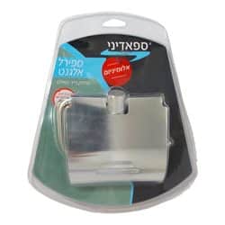 מחזיק נייר טואלט אלומיניום צבע ניקל