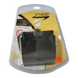 מחזיק נייר טואלט אלומיניום צבע שחור