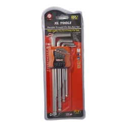 סט 9 מפתחות אלן ארוכים