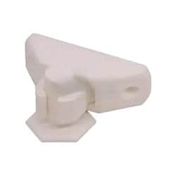 מעצור דלת פלסטיק לבן