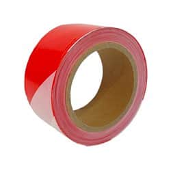 סרט סימון אדום לבן 200 מטר