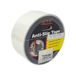 סרט הדבקה נגד החלקה לבן אורך 5 מטר