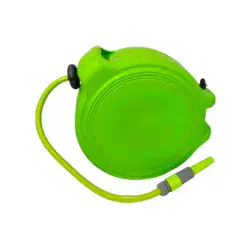 גלגלת קפיץ אוטומטית צינור גינה איכותי 10 מטר