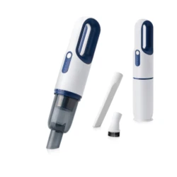 שואב אבק ידני לבן קומפקטי נייד