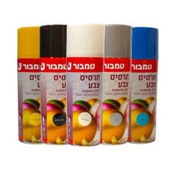 ספריי צבע טמבור במבחר גוונים