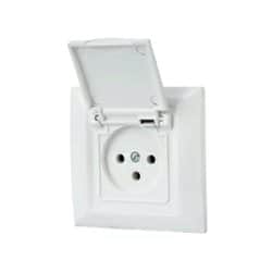 שקע כח מוגן מים IP44