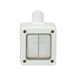 מפסק כפול מוגן גמיש על הטיח