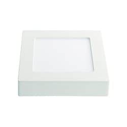 פנל לד מרובע צמוד תקרה 20W אור קר